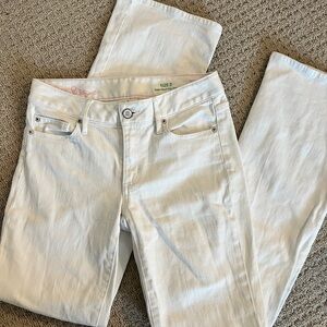 Lilly Pulitzer Babe Boot Cut Cotton Women's White Jeans